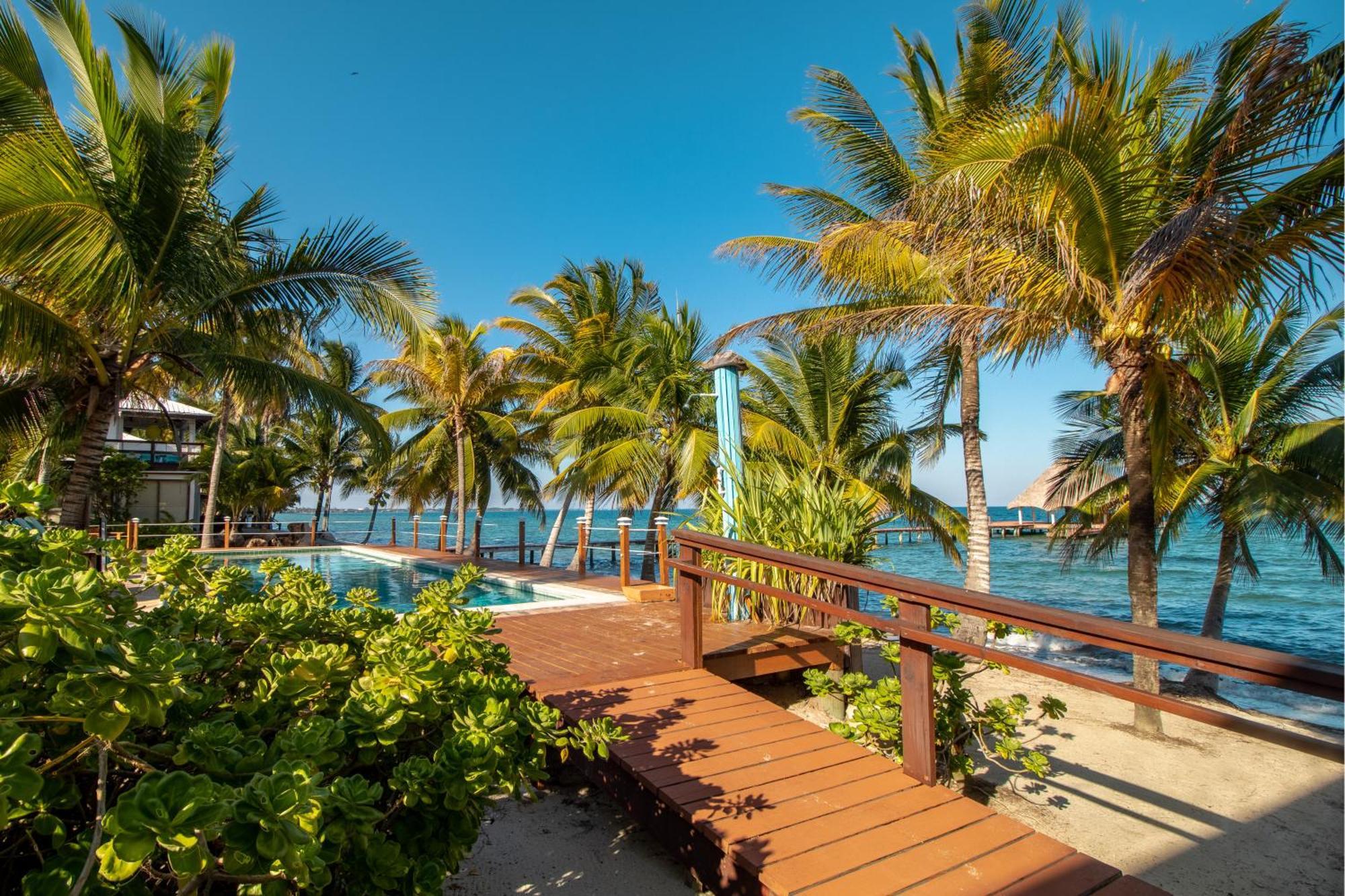 Beachside Villas Gold Standard Certified Placencia الغرفة الصورة
