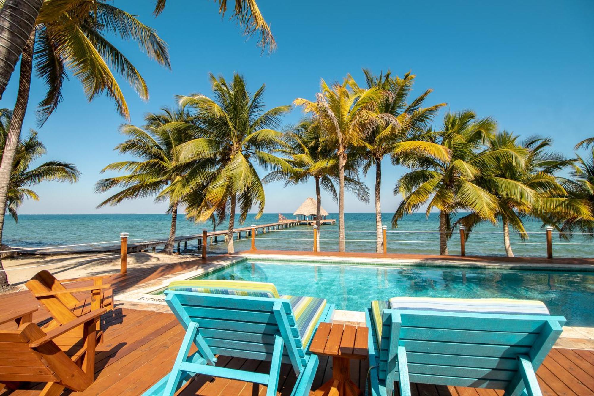 Beachside Villas Gold Standard Certified Placencia الغرفة الصورة