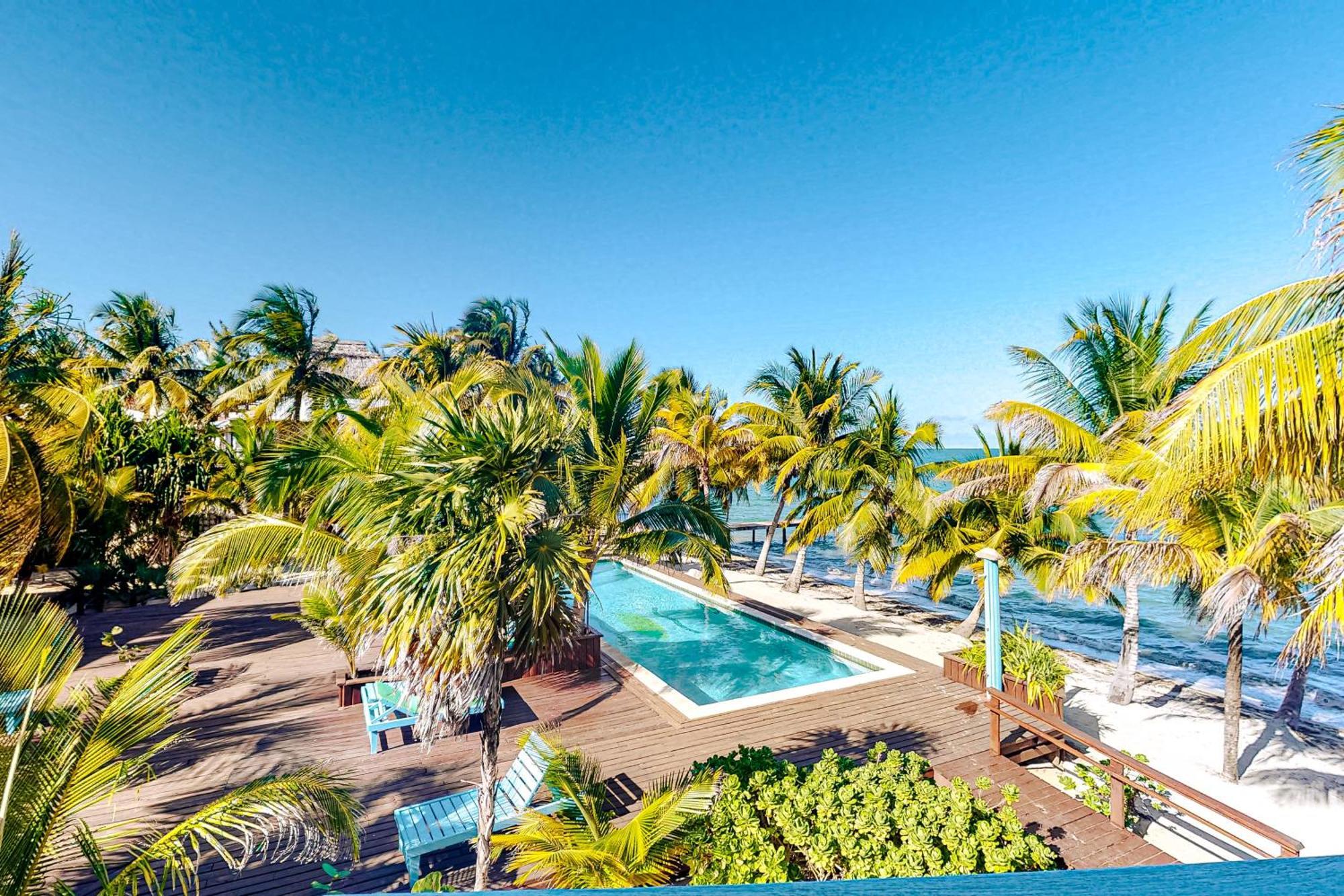 Beachside Villas Gold Standard Certified Placencia الغرفة الصورة