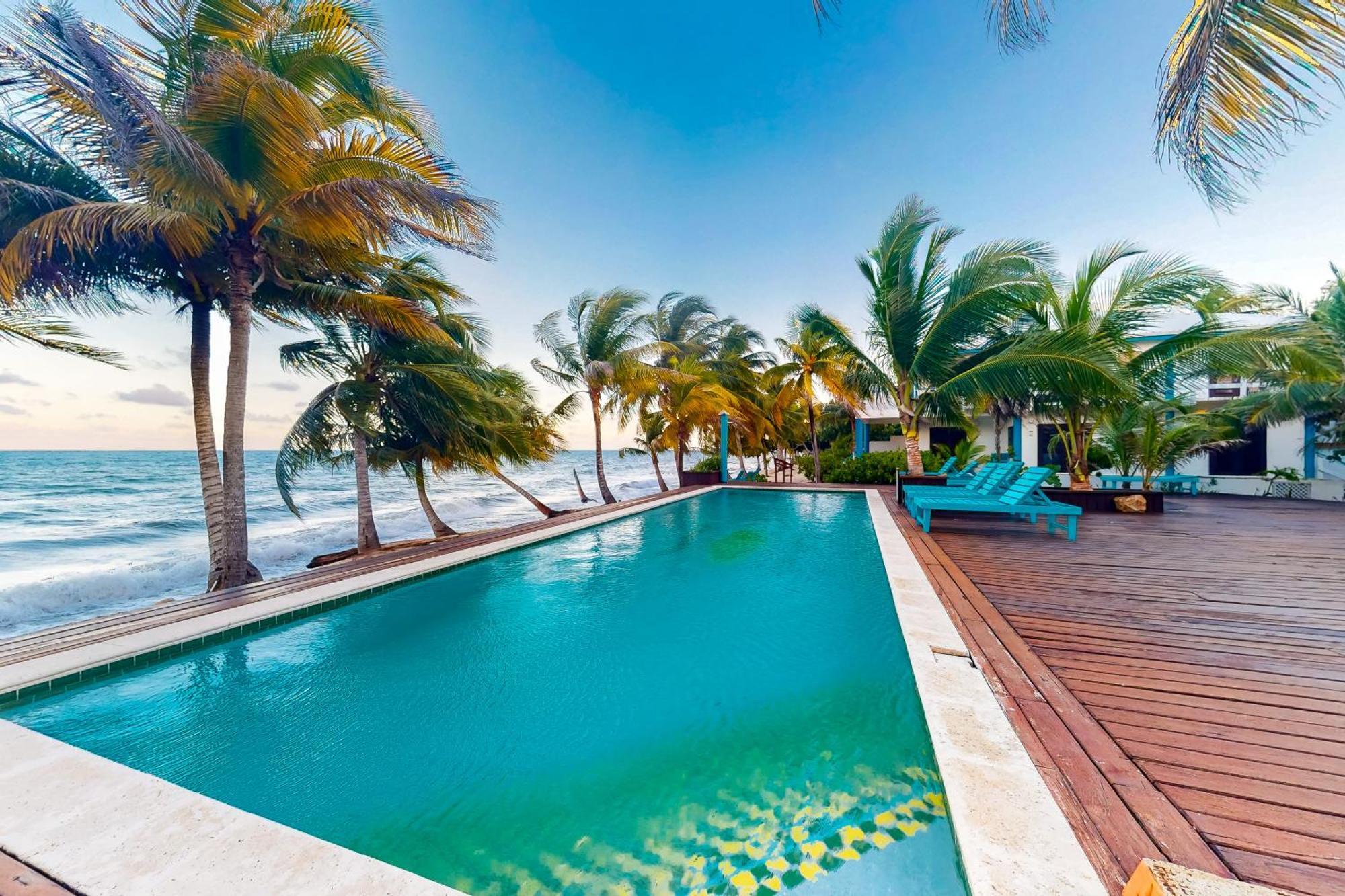 Beachside Villas Gold Standard Certified Placencia الغرفة الصورة